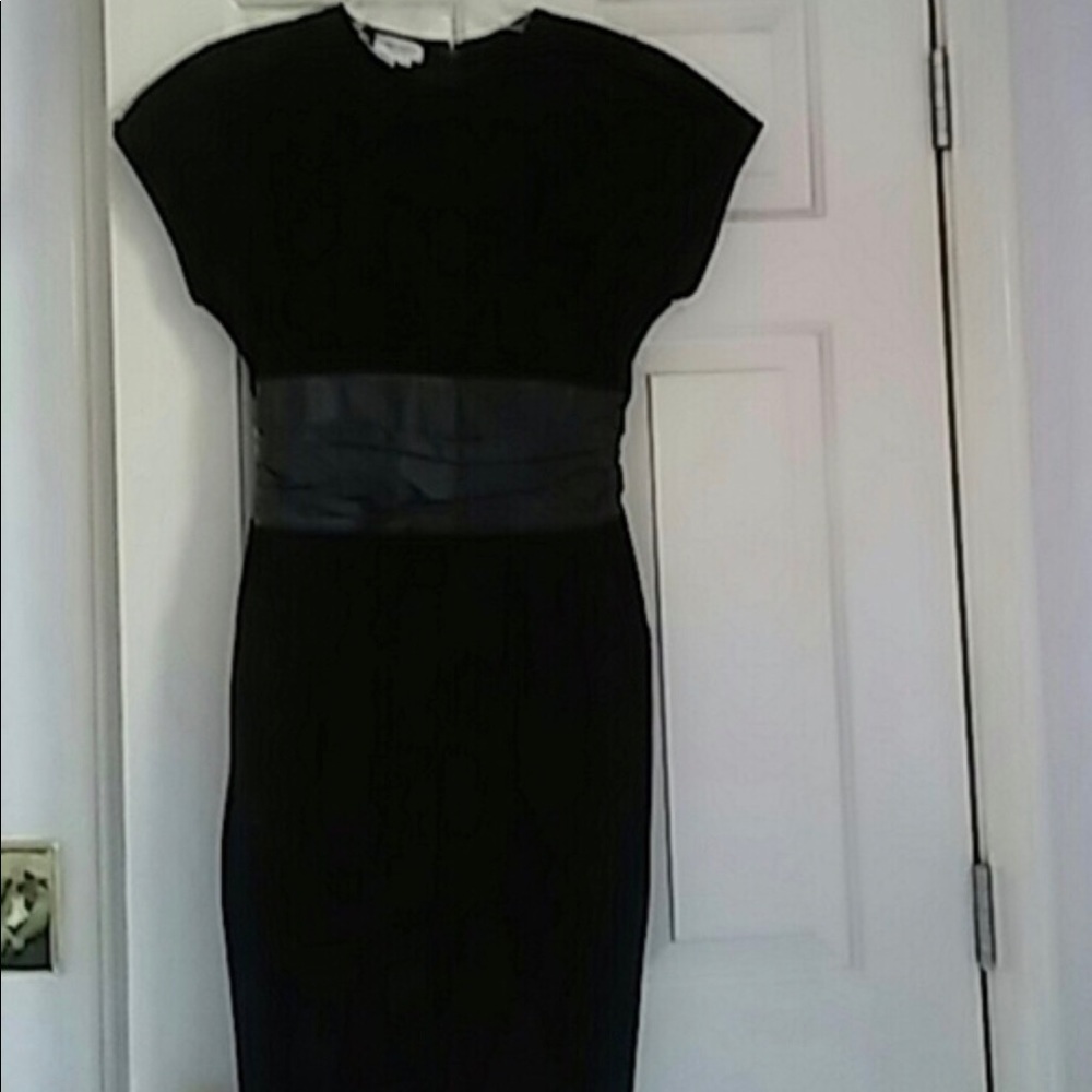 Classic Classy Suede and Leather Dress